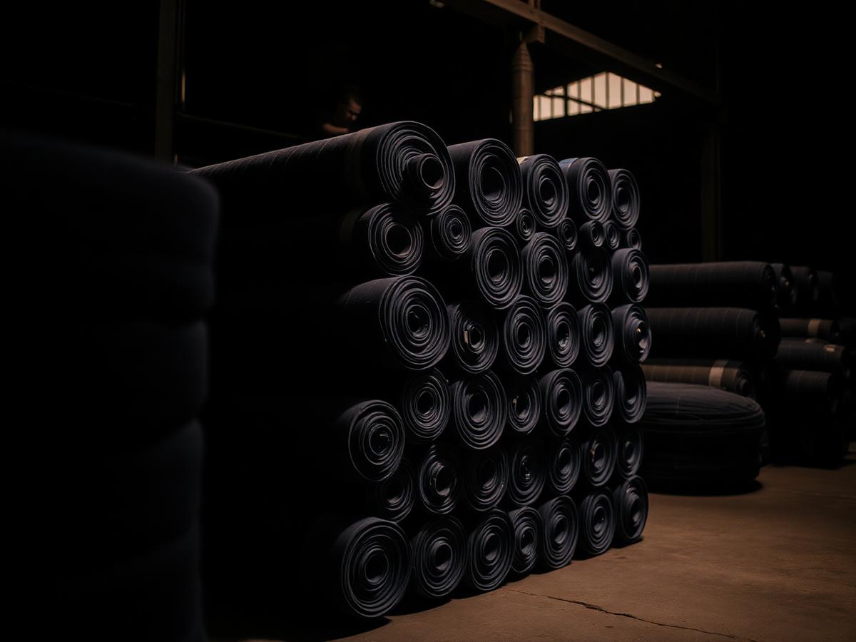 Fabric arrives in Vila Nova